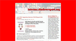 Desktop Screenshot of intersex.shadowreport.org