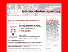 Tablet Screenshot of intersex.shadowreport.org